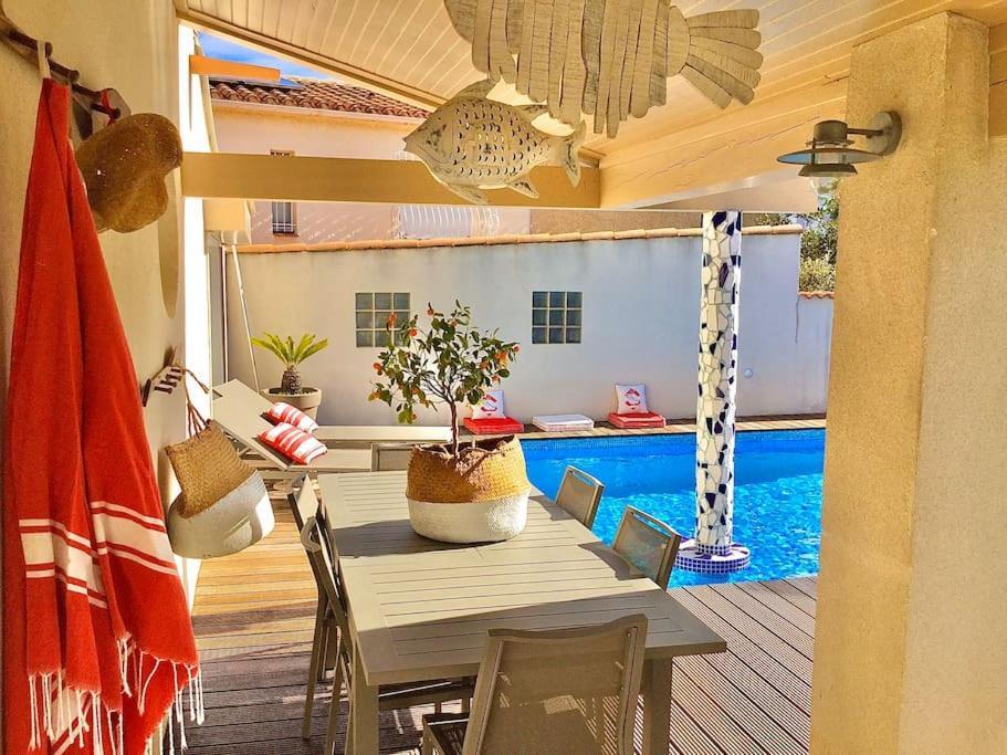 La Maison Du Bonheur F5 Jardin Et Piscine Narbonne Exterior foto
